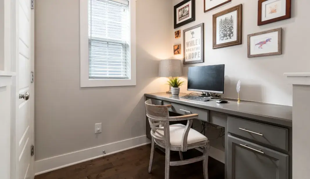 Home office cleaning and organization checklist for a productive workspace