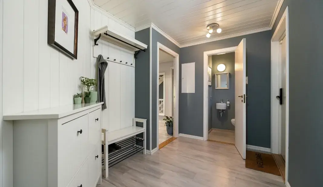 Entryway cleaning guide as part of a room by room cleaning checklist