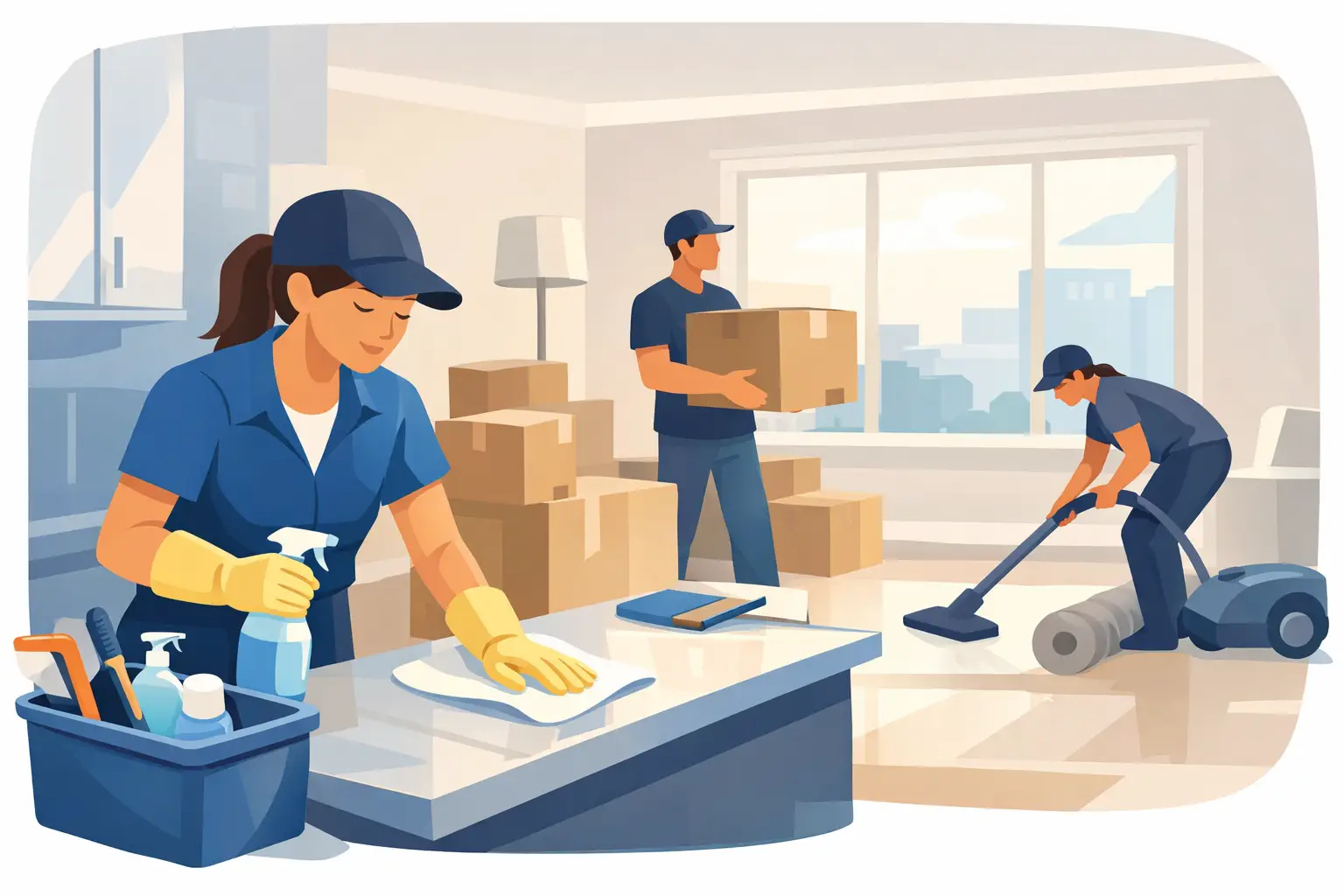 Move Out Cleaning for Renters Done Right