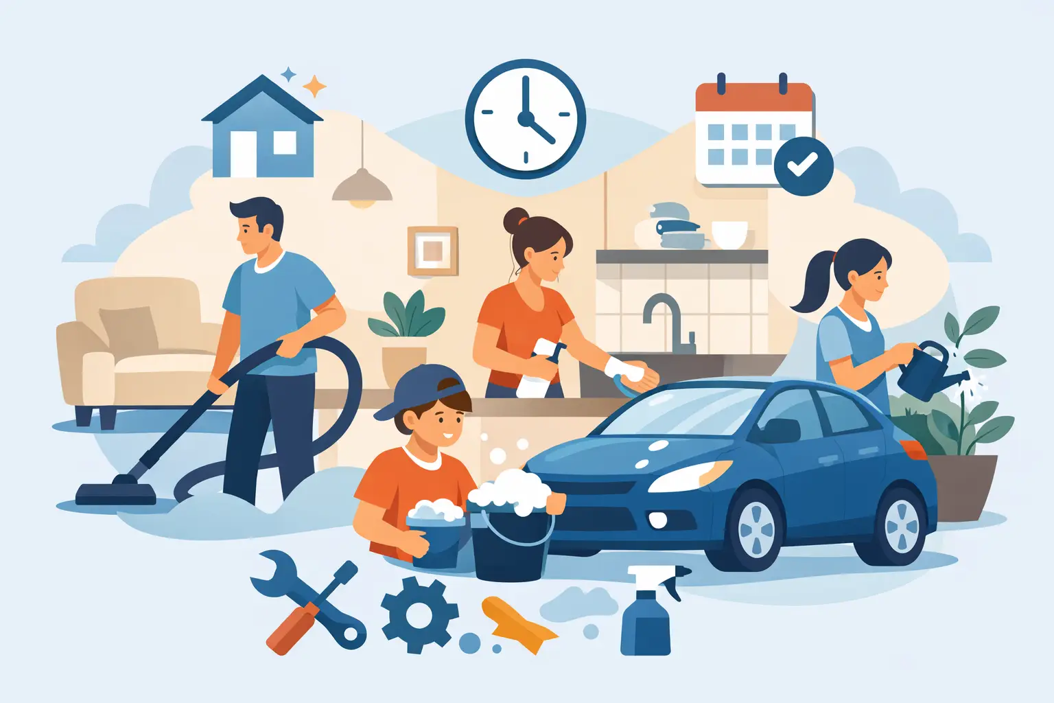 Best Maintenance Routines for Busy Families