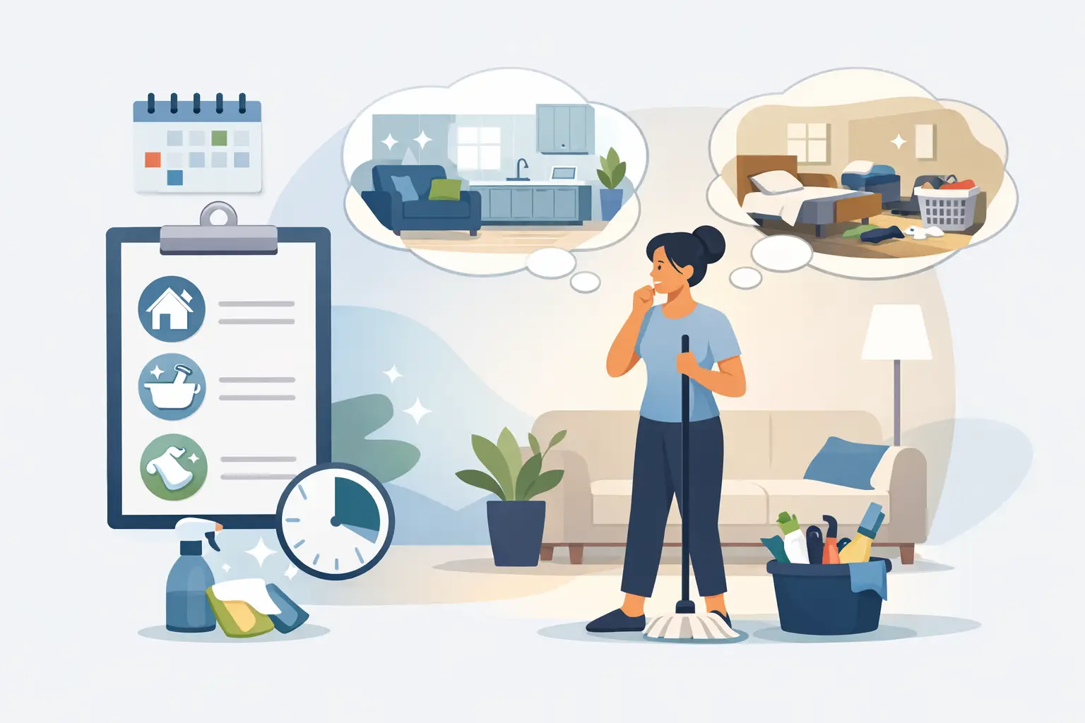 How to Choose Household Cleaning Frequency