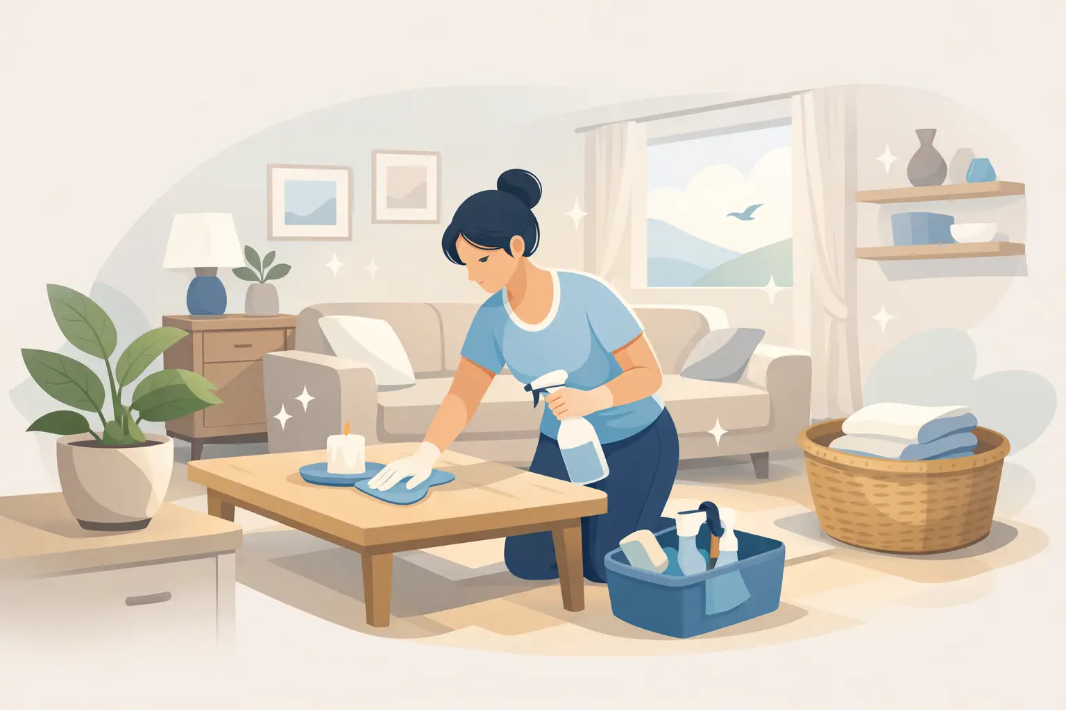 Weekly Cleaning Benefits for a Calmer Home