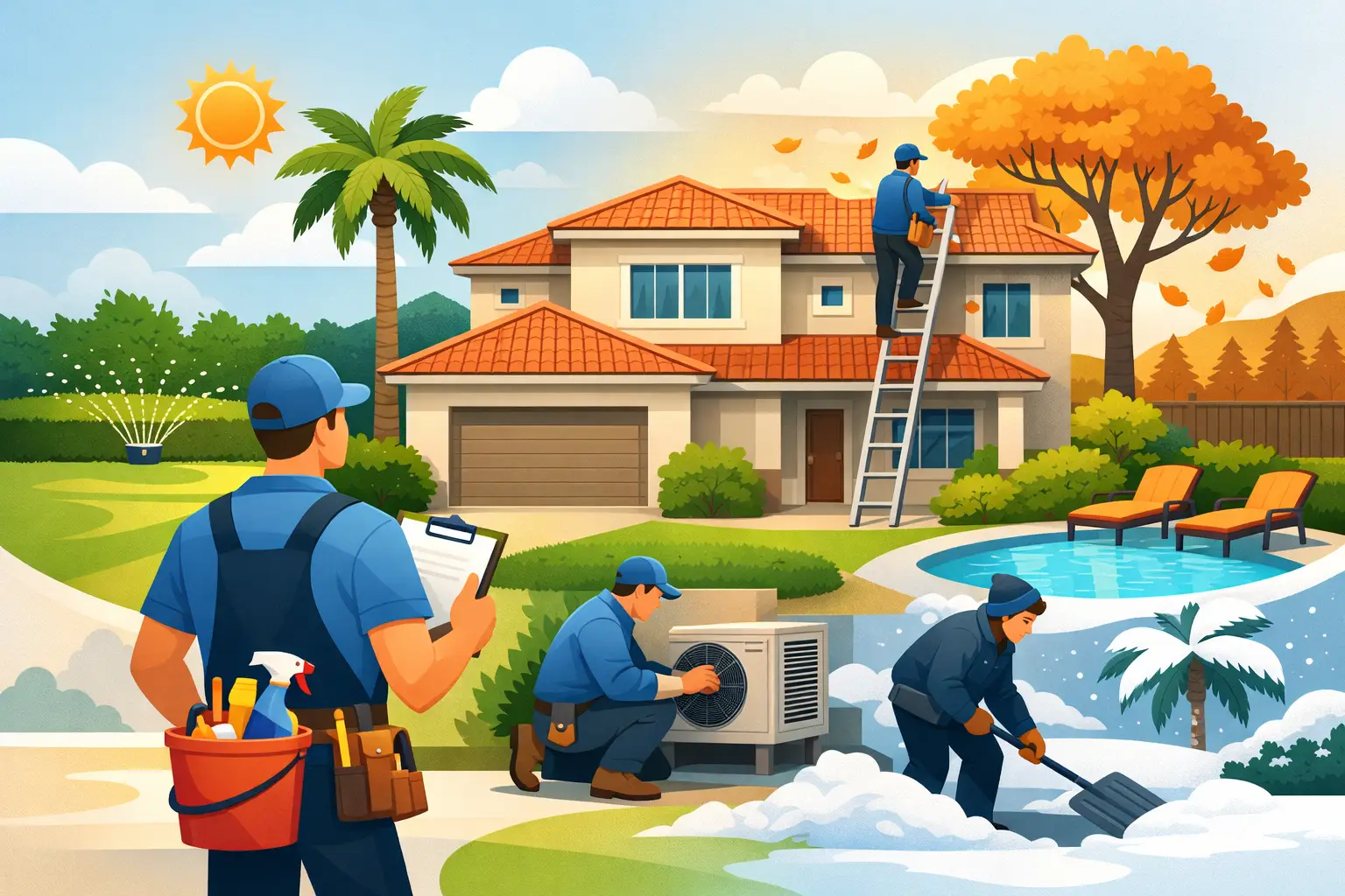 How to Maintain Coral Springs Rentals Year-Round