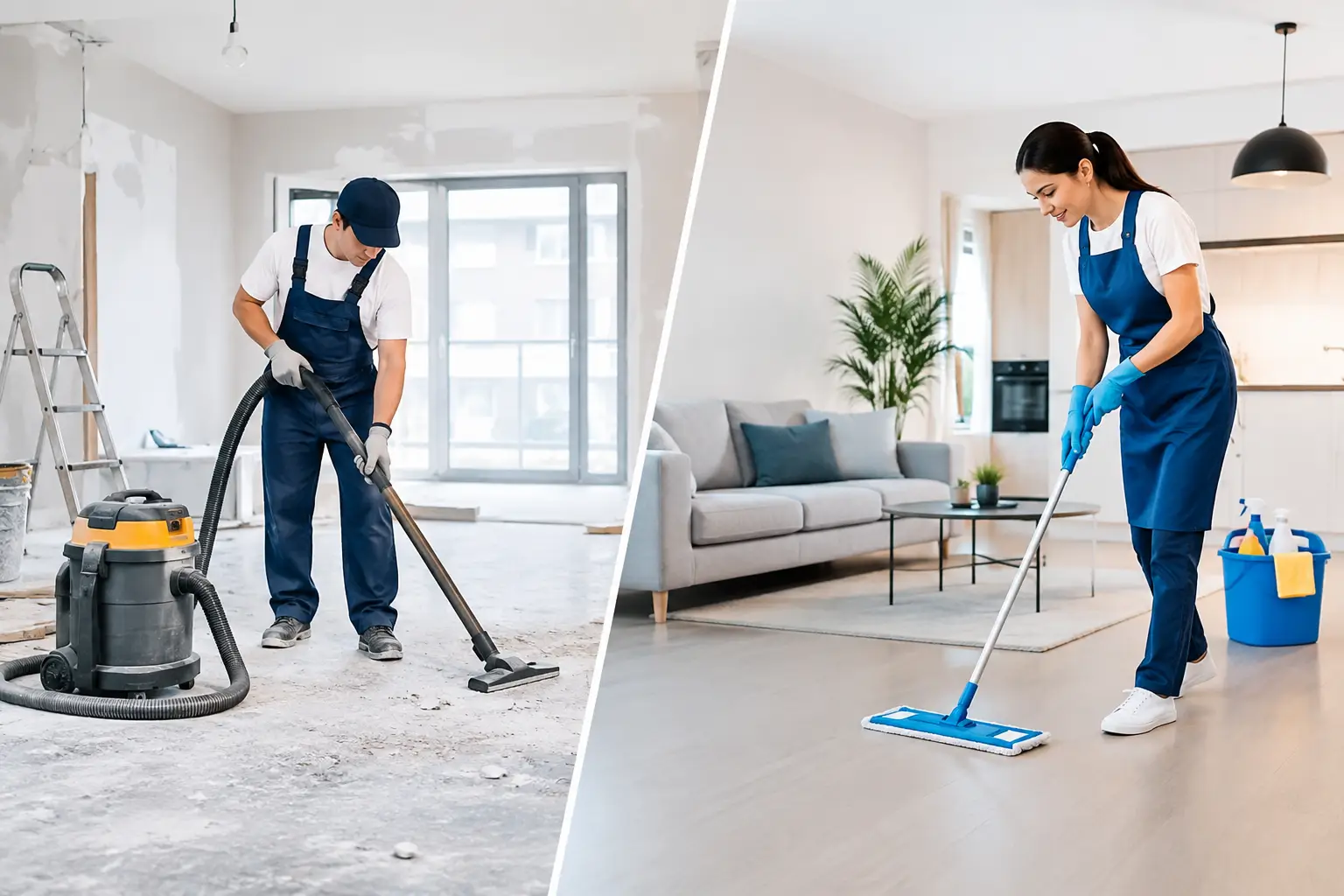 Post Renovation Versus Standard Cleaning Explained
